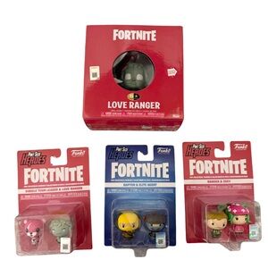 Fortnite Love Ranger and Heroes Action Figures Set